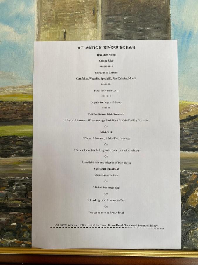 Atlantic 'N' Riverside B&B Easkey Eksteriør billede